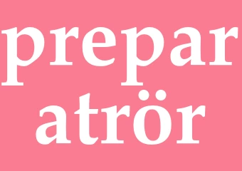 Synonym preparatrör