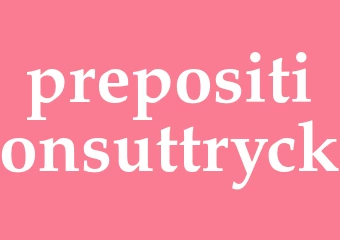 Synonym prepositionsuttryck
