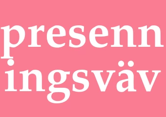 Synonym presenningsväv