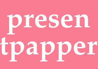 Synonym presentpapper