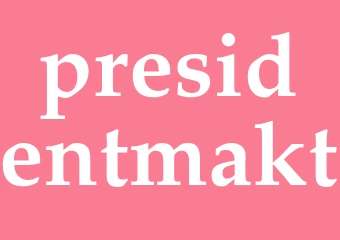 Synonym presidentmakt