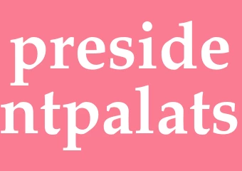 Synonym presidentpalats