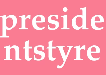 Synonym presidentstyre