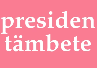 Synonym presidentämbete