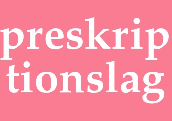 Synonym preskriptionslag