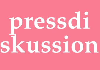 Synonym pressdiskussion