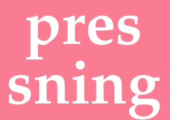 Synonym pressning
