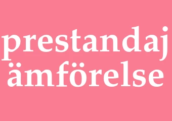 Synonym prestandajämförelse