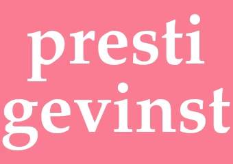 Synonym prestigevinst