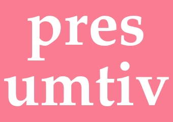Synonym presumtiv