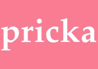 Synonym pricka