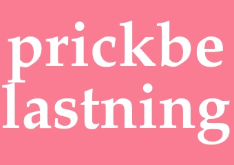 Synonym prickbelastning