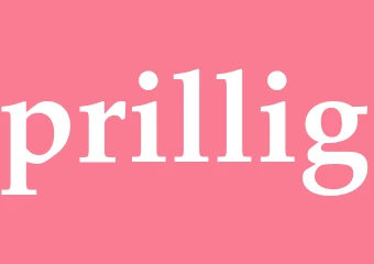 Synonym prillig