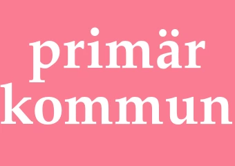 Synonym primärkommun