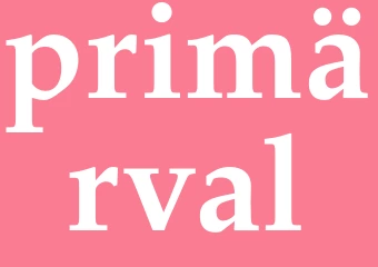 Synonym primärval