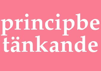 Synonym principbetänkande