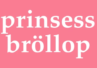 Synonym prinsessbröllop
