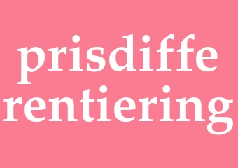Synonym prisdifferentiering
