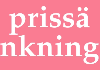 Synonym prissänkning