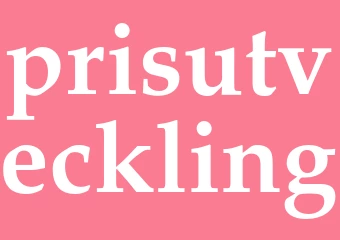 Synonym prisutveckling