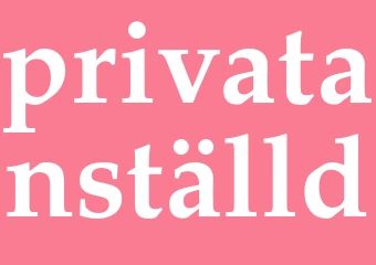 Synonym privatanställd