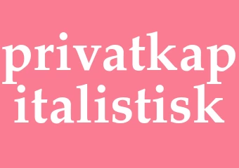Synonym privatkapitalistisk