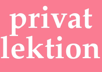 Synonym privatlektion