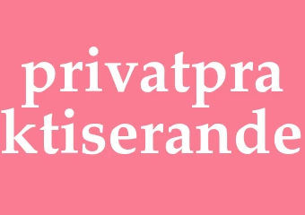 Synonym privatpraktiserande