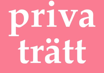 Synonym privaträtt