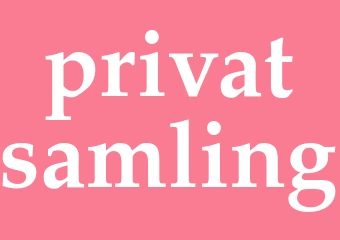 Synonym privatsamling