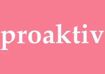 Synonym proaktiv