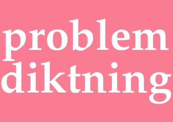 Synonym problemdiktning