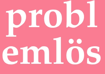 Synonym problemlös
