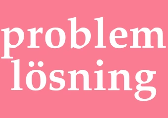 Synonym problemlösning