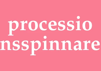 Synonym processionsspinnare