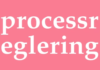 Synonym processreglering