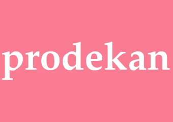 Synonym prodekan