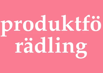 Synonym produktförädling