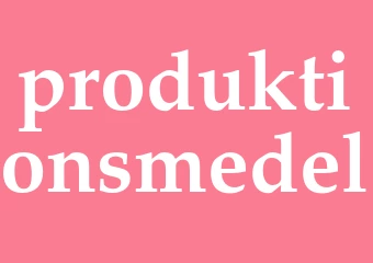 Synonym produktionsmedel