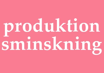 Synonym produktionsminskning