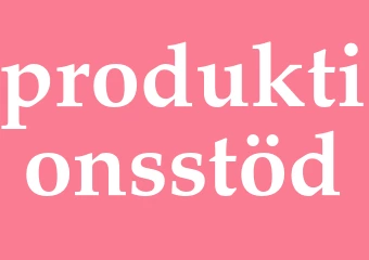 Synonym produktionsstöd