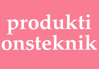 Synonym produktionsteknik
