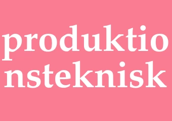 Synonym produktionsteknisk