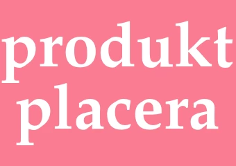 Synonym produktplacera