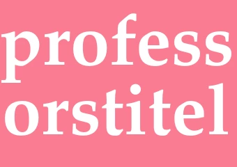 Synonym professorstitel