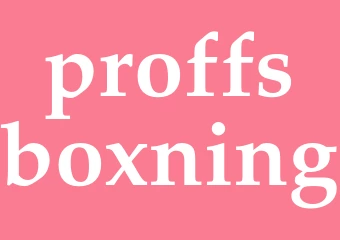 Synonym proffsboxning