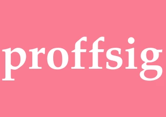Synonym proffsig