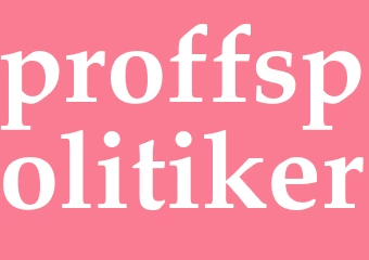 Synonym proffspolitiker