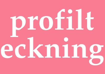 Synonym profilteckning