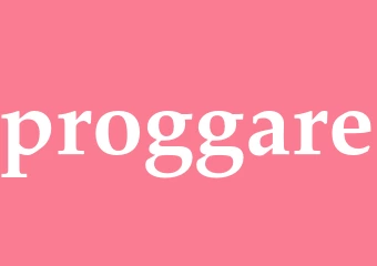 Synonym proggare